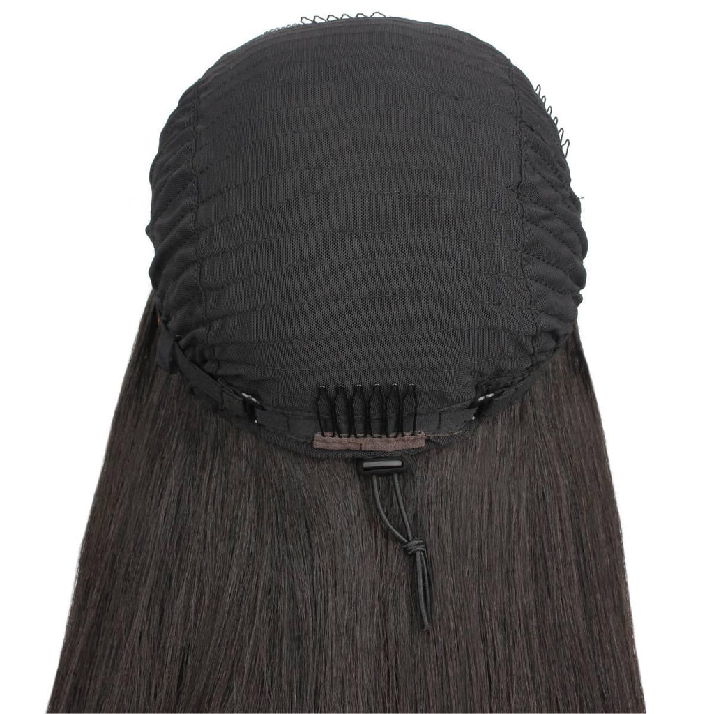Yaki Straight Half Wig