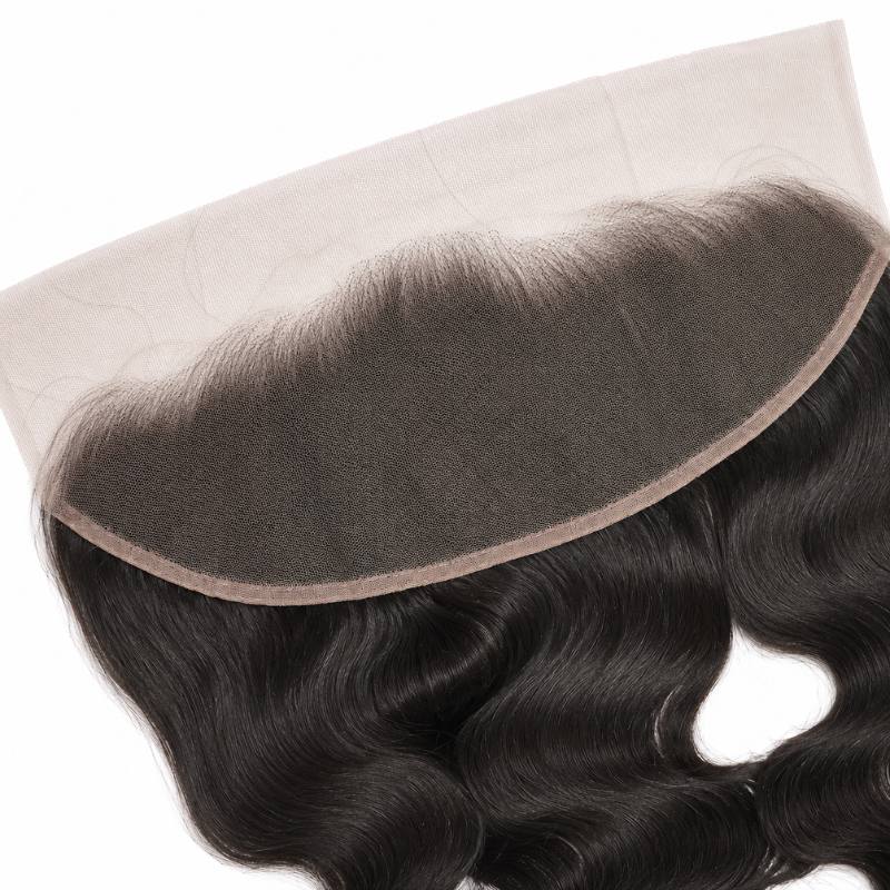 Jet Black Body Wave 13x4 HD Lace Frontal