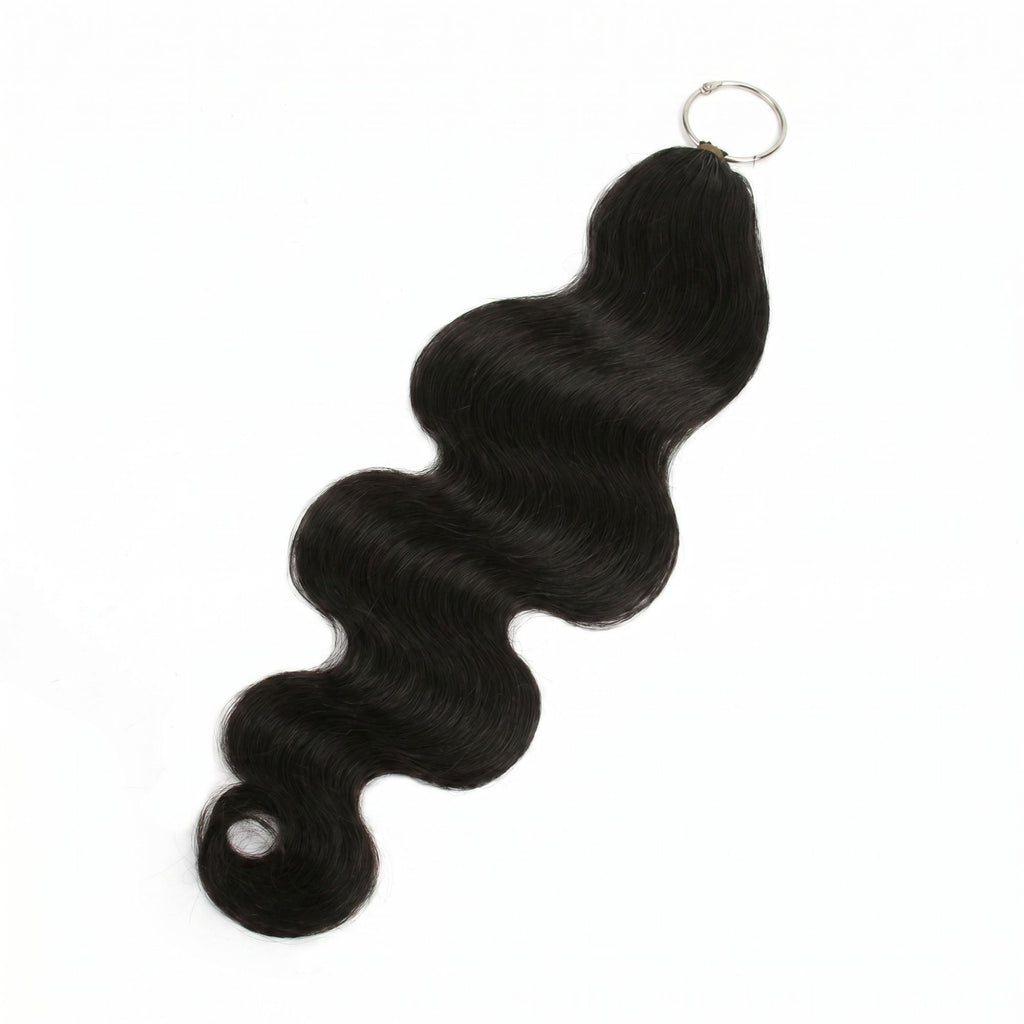16" Body Wave Feather Crochet