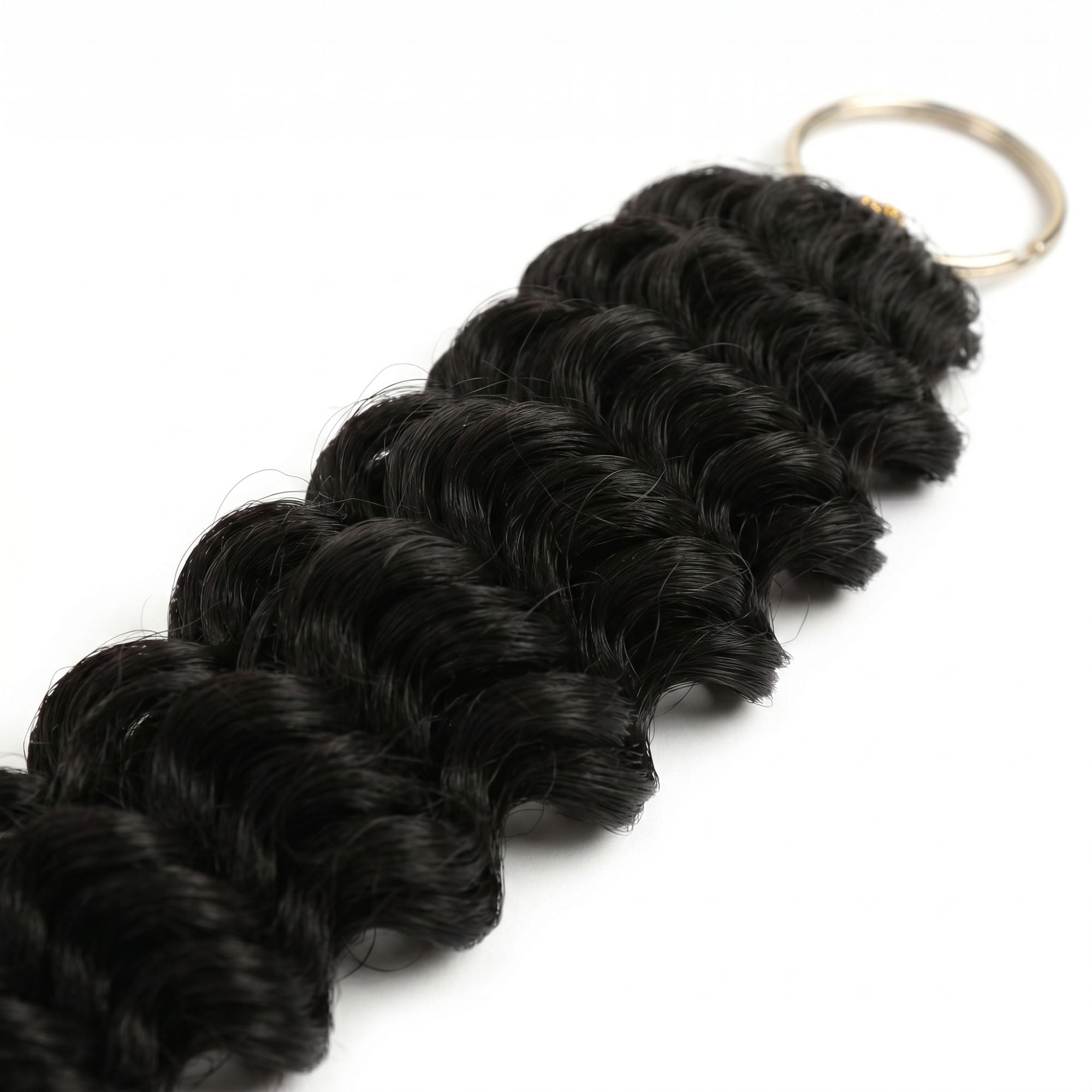 16" Deep Wave Feather Crochet