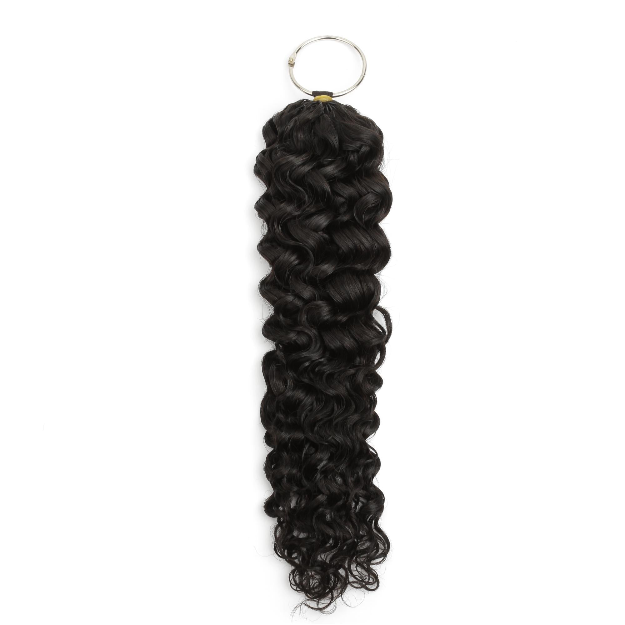 16" Ocean Wave Feather Crochet