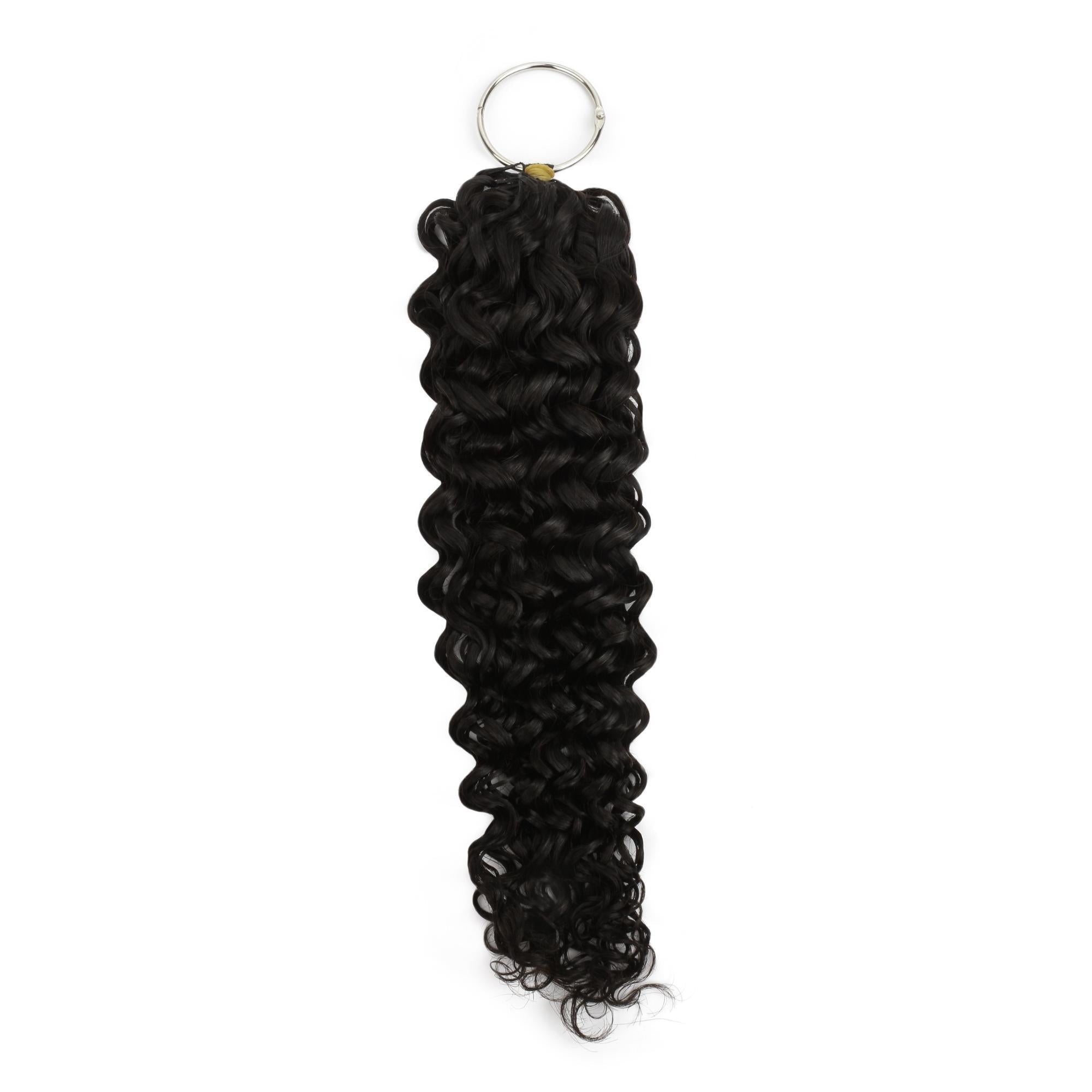 16" Water Wave Feather Crochet
