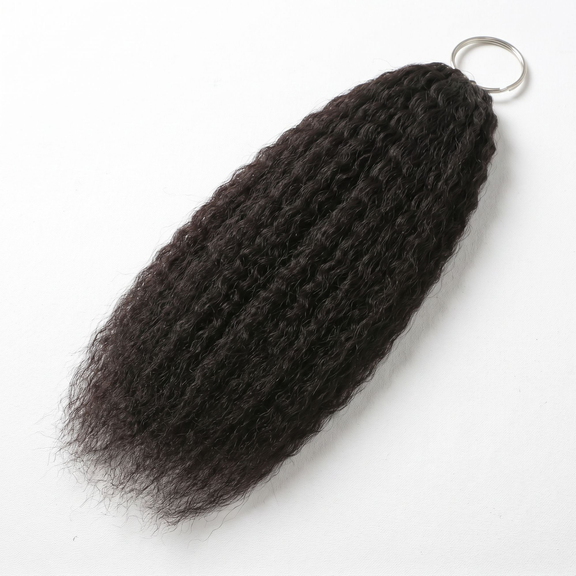 16" Kinky Straight Feather Crochet