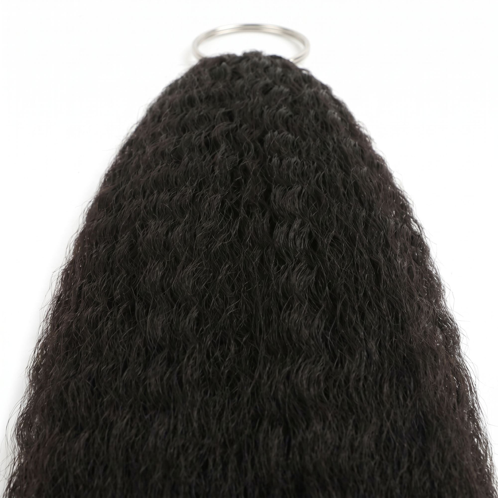 16" Kinky Straight Feather Crochet