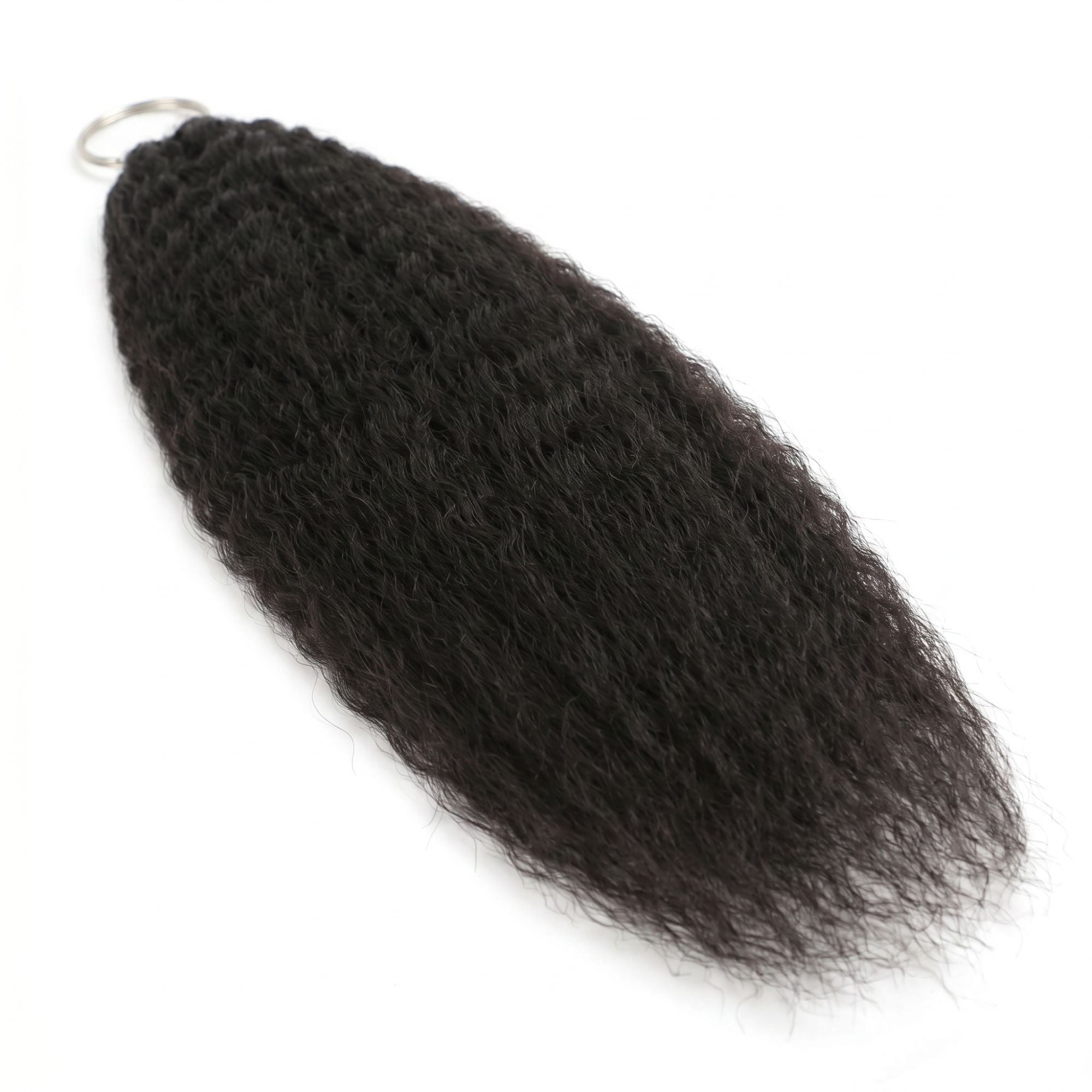 16" Kinky Straight Feather Crochet