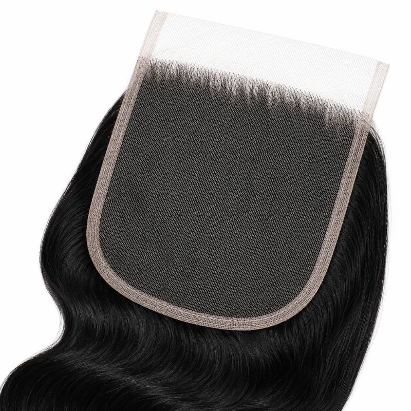 Jet Black Body Wave 5x5 HD Lace Closure