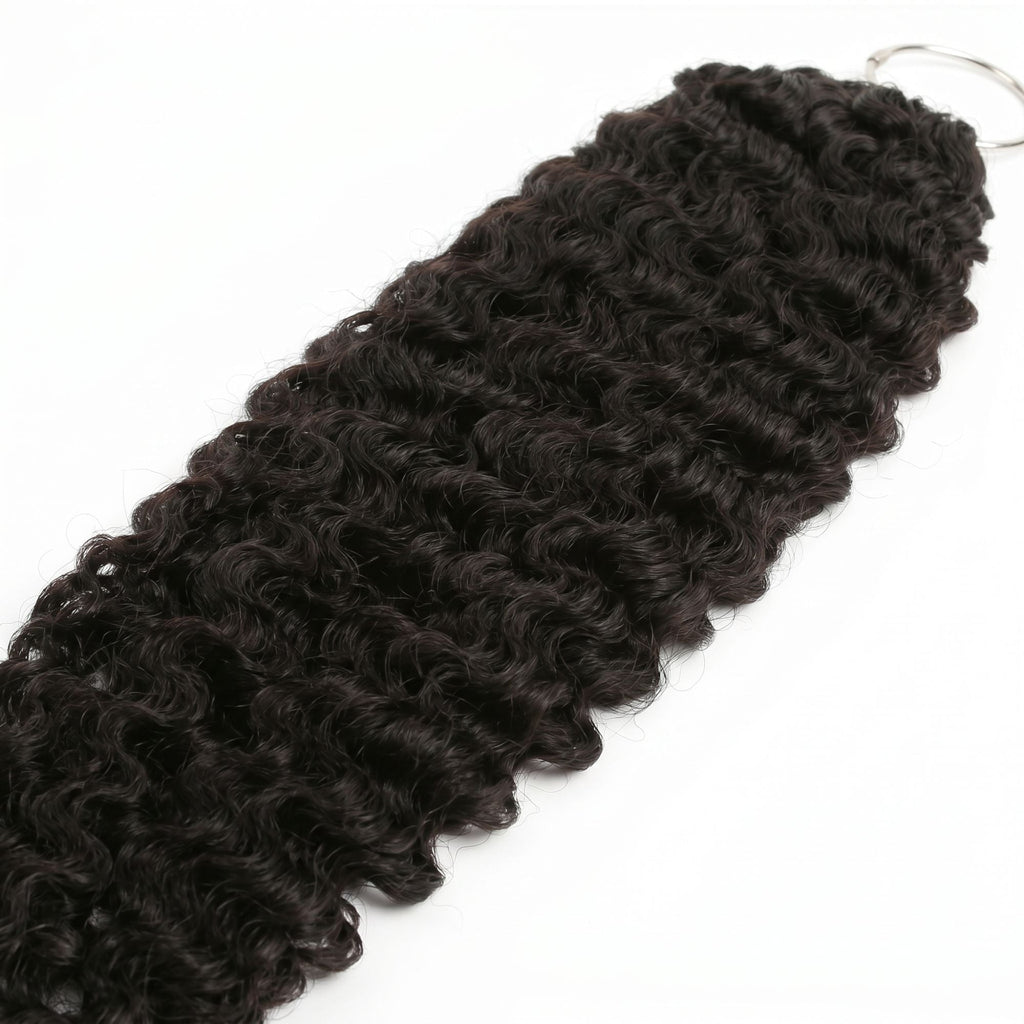 20" Burmese Curly Feather Crochet