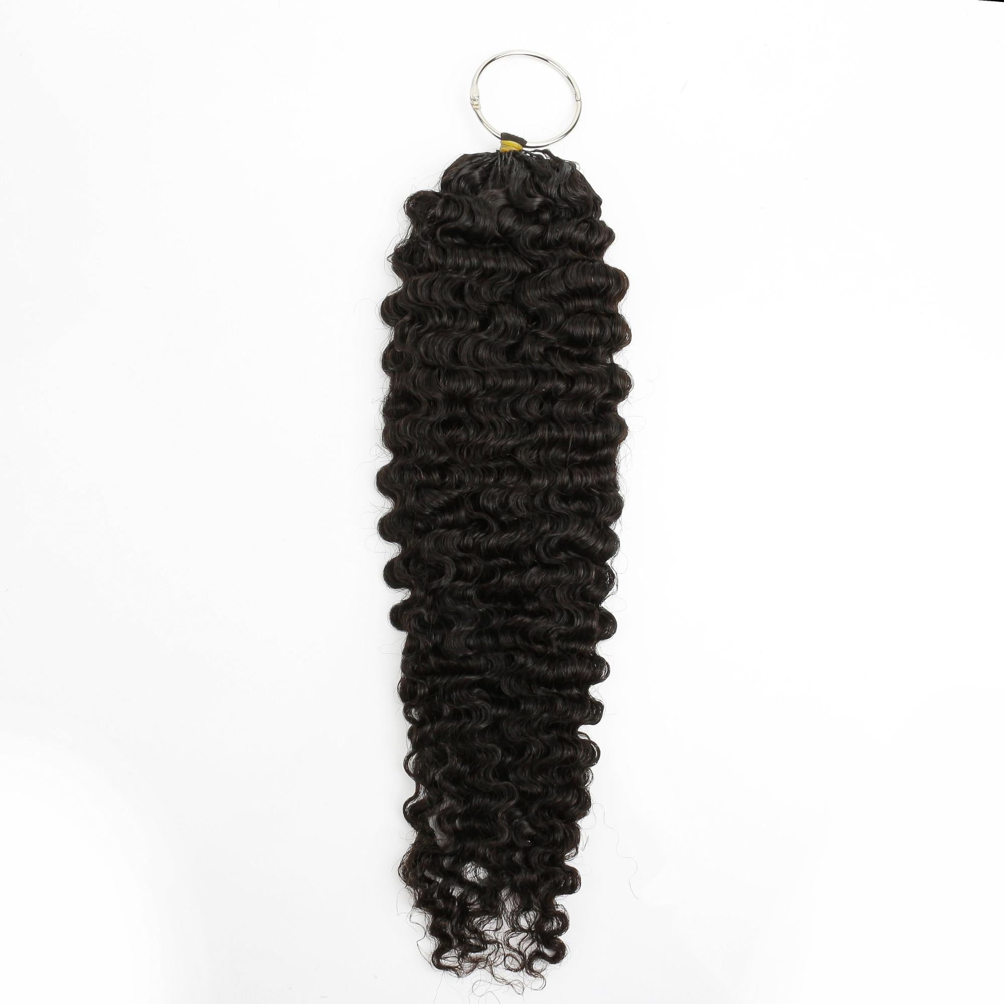 20" Burmese Curly Feather Crochet