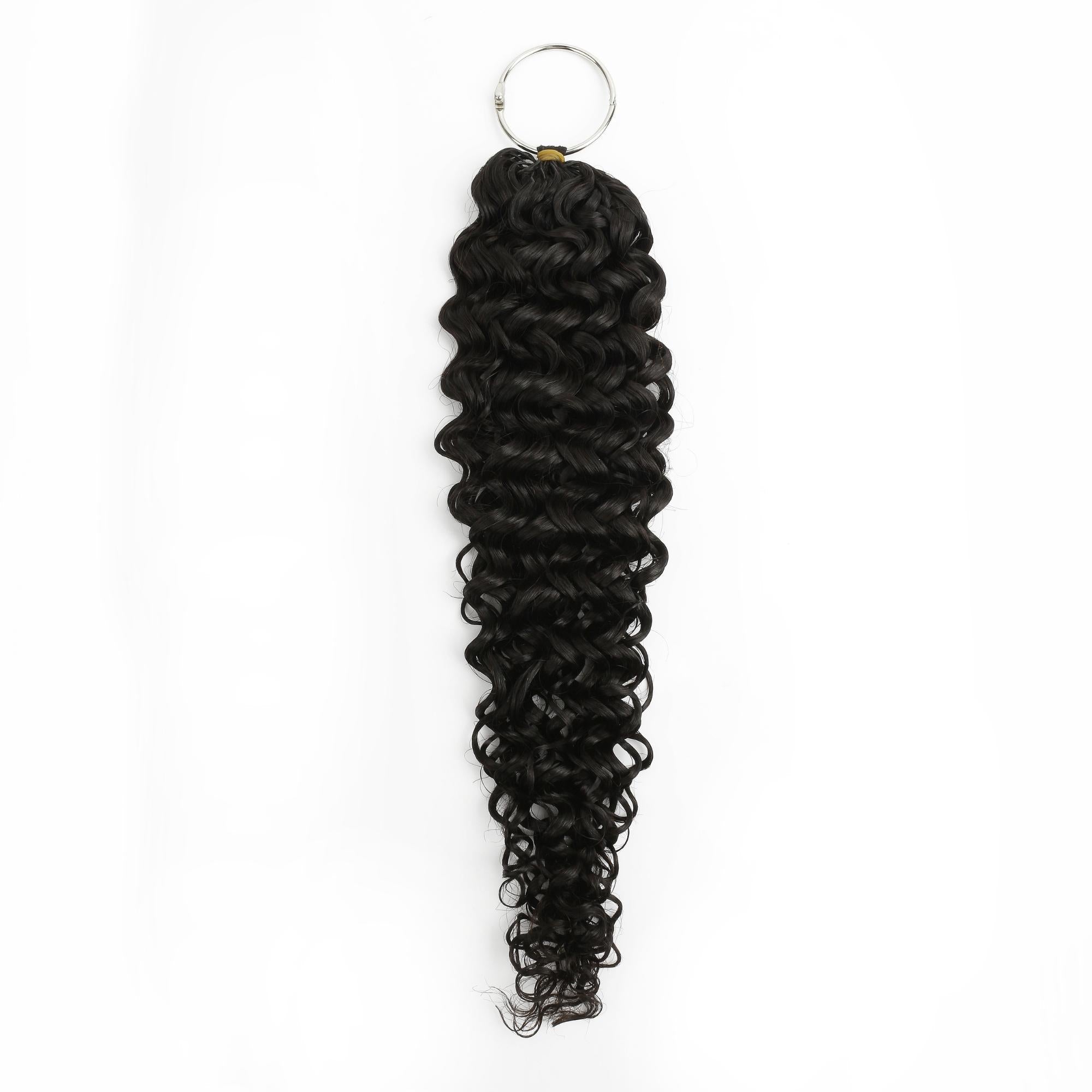 20" Ocean Wave Feather Crochet