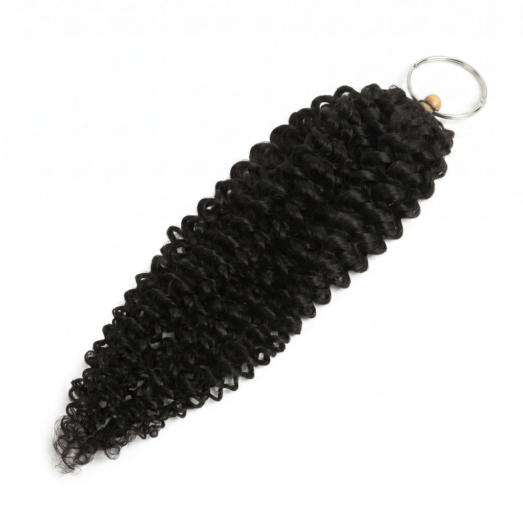 20" Water Wave Feather Crochet