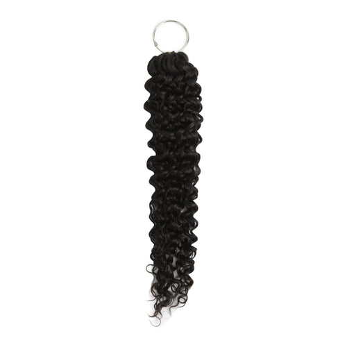 20" Water Wave Feather Crochet