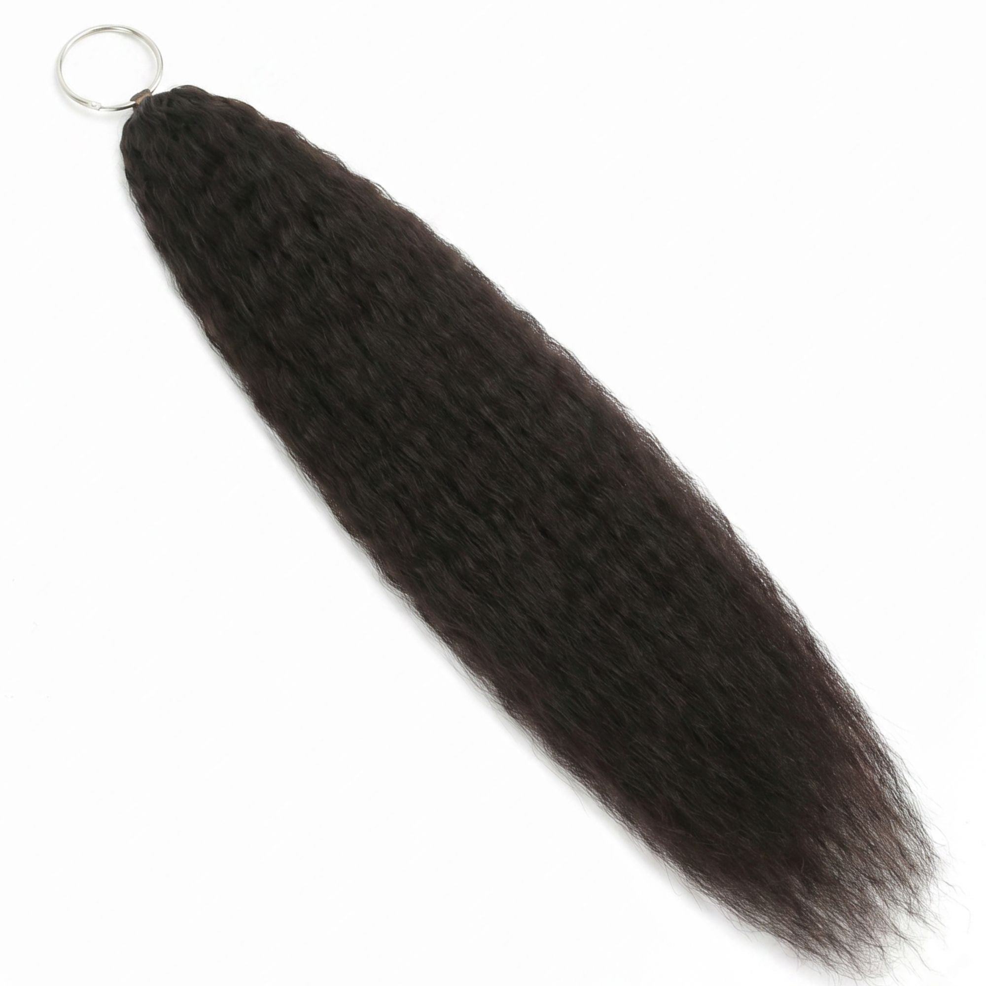 20" Kinky Straight Feather Crochet