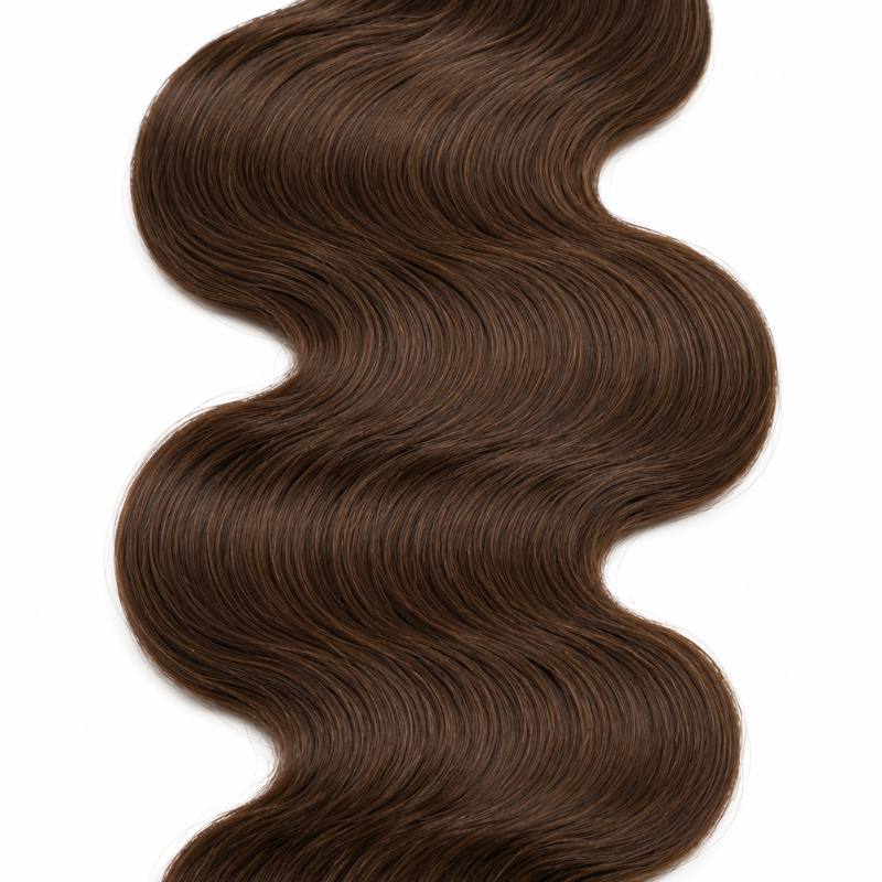 Medium Brown Body Wave Human Hair Bundles