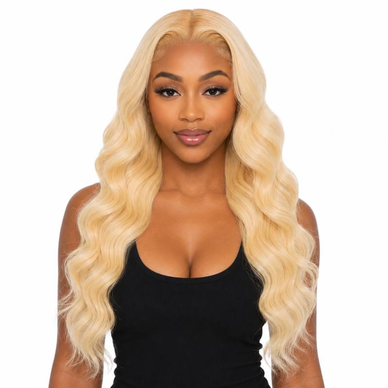 Blonde Body Wave Transparent Full Lace Wig