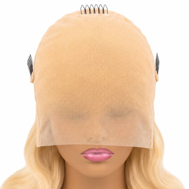 Blonde Body Wave Transparent Full Lace Wig