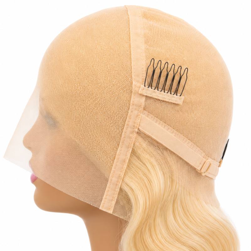Blonde Body Wave Transparent Full Lace Wig