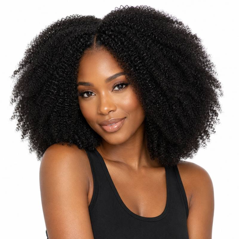Afro Kinky Human Hair Bundle Deal