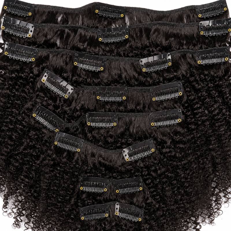 Afro Kinky Curly Clip-In