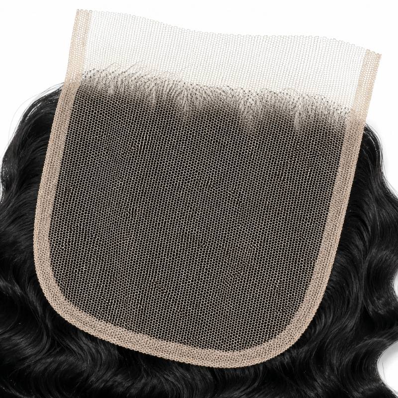 Burmese Curly 4x4 Swiss Lace Closure