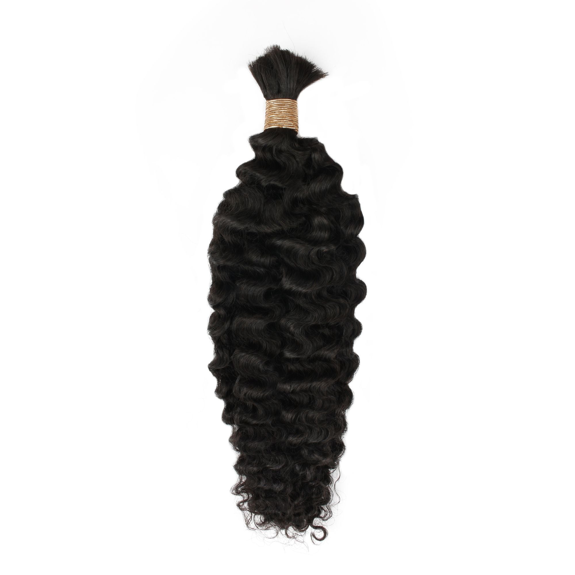 Burmese Curly Bulk Human Hair Extensions