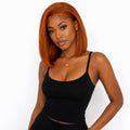 Cinnamon 13x4 Transparent Lace Front Bob Wig