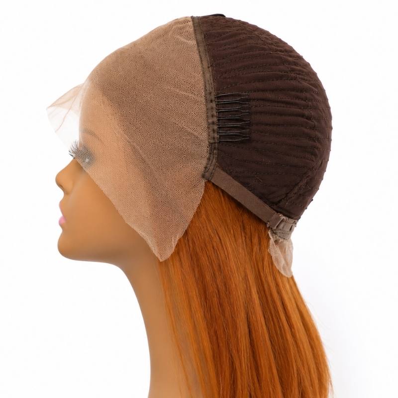 Cinnamon 13x4 Transparent Lace Front Bob Wig