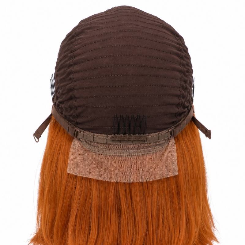 Cinnamon 13x4 Transparent Lace Front Bob Wig