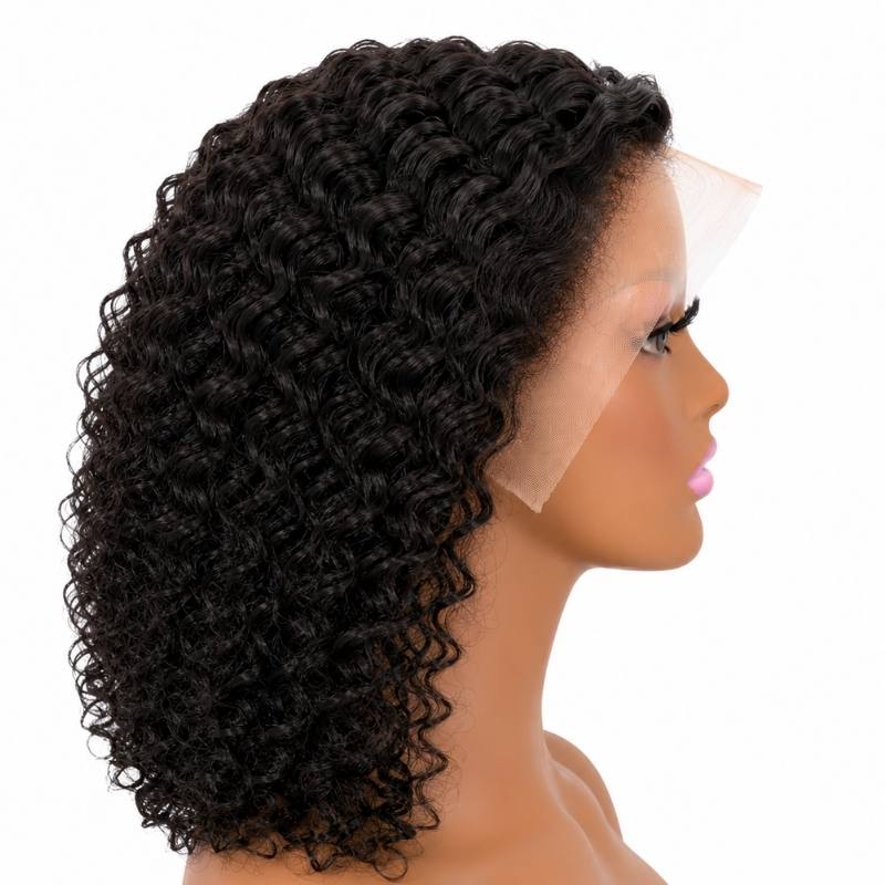 Coffee 13x4 Transparent Lace Front Bob Wig