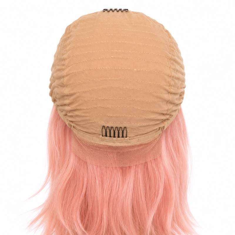 Cotton Candy 13x4 Transparent Lace Front Bob Wig