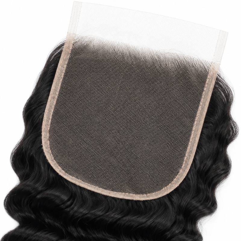 Deep Wave 5x5 Transparent Lace Closure