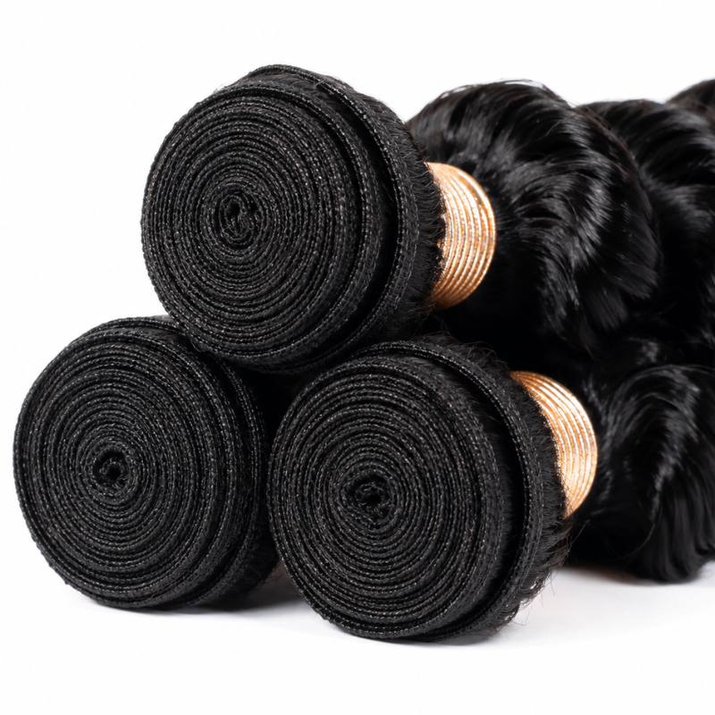 Deep Wave Human Hair Bundle Deal