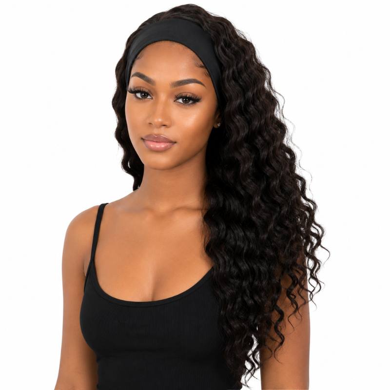 Deep Wave Headband Wig