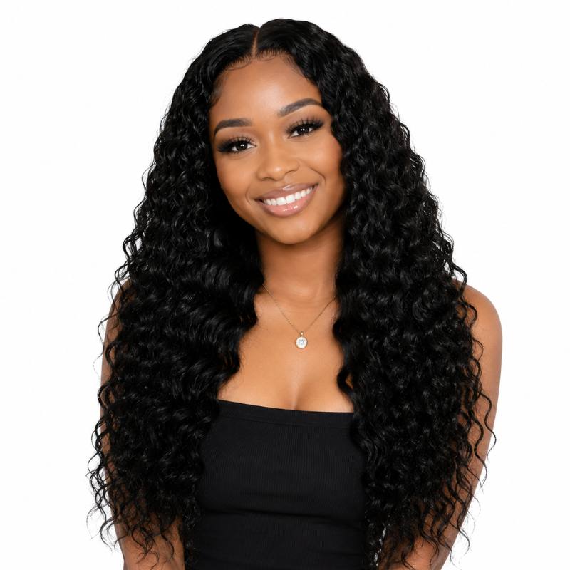 Deep Wave U-Part Wig