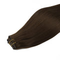Dark Brown Invisible Clip-ins