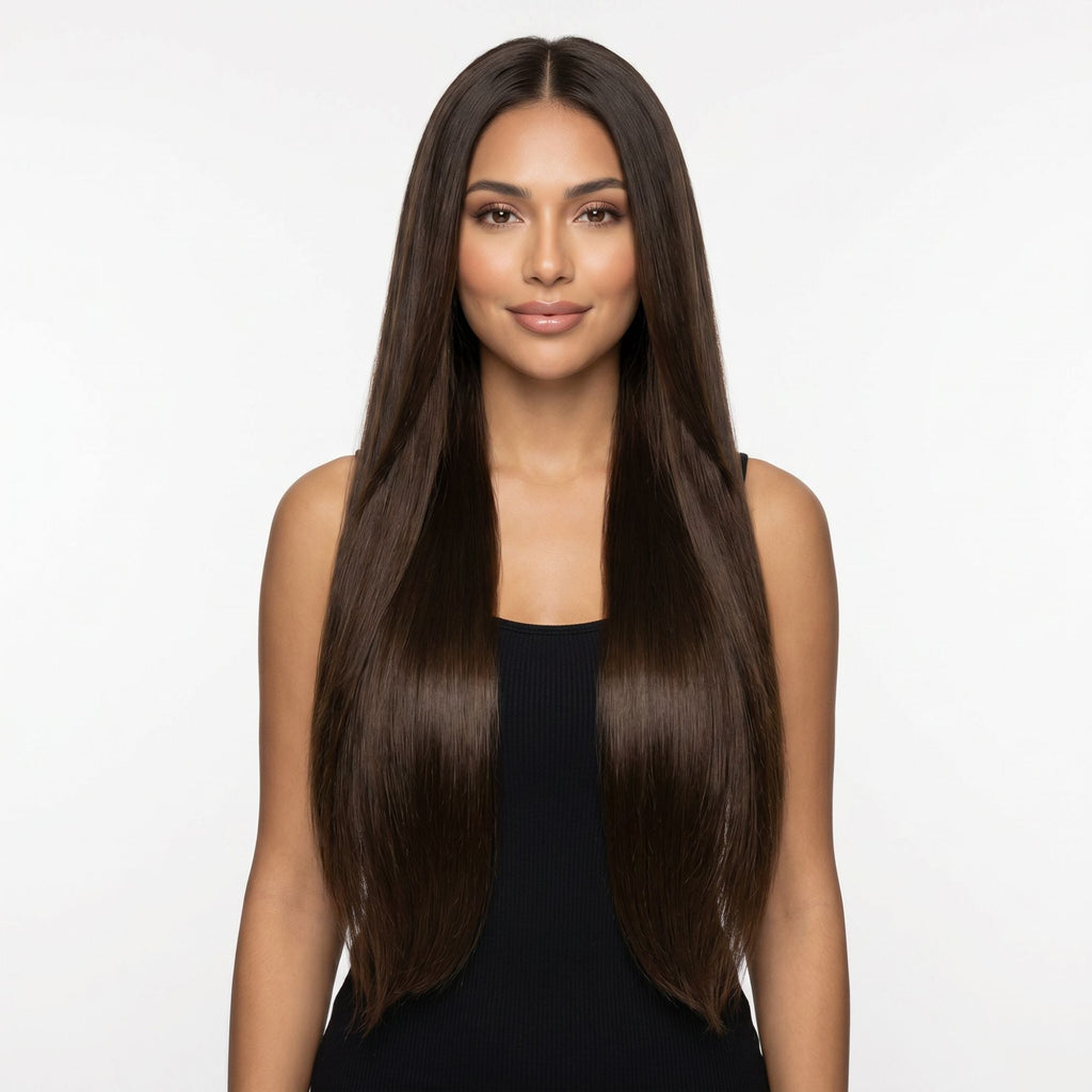 Dark Brown Seamless Clip-ins