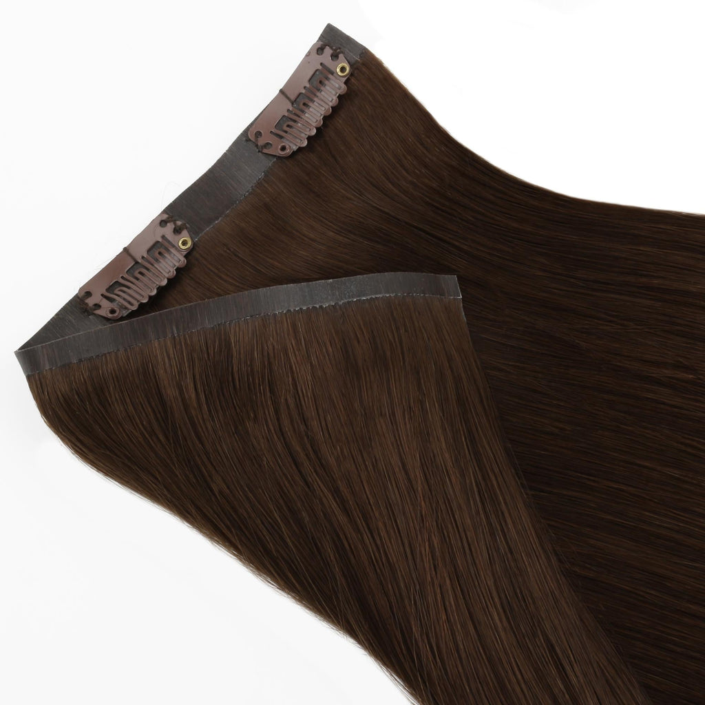 Dark Brown Seamless Clip-ins