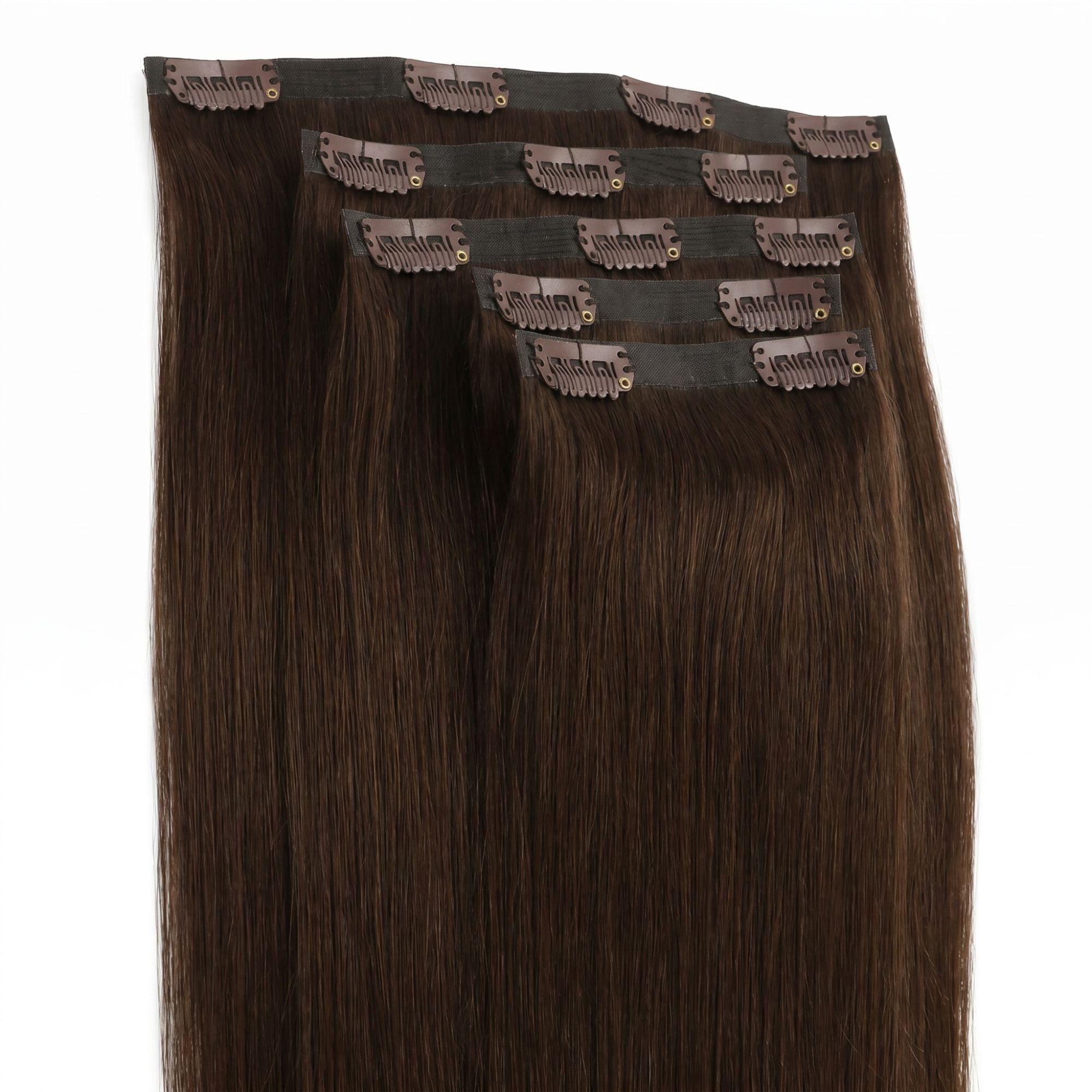 Dark Brown Seamless Clip-ins