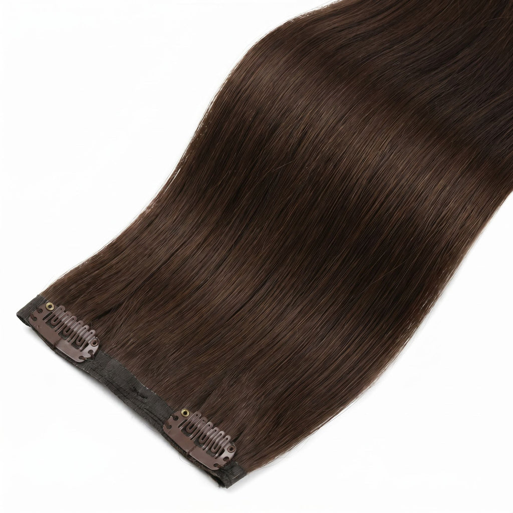 Dark Brown Seamless Clip-ins
