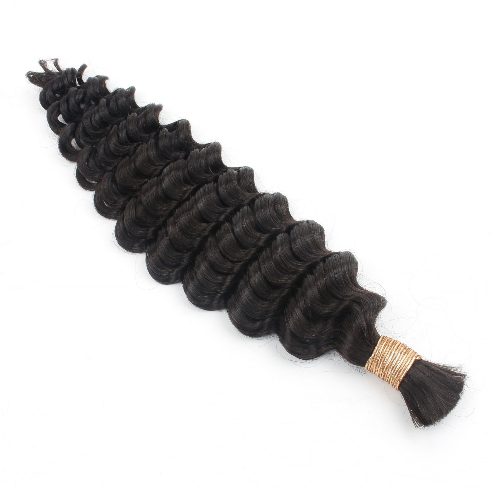 Deep Wave Bulk Human Hair Extensions
