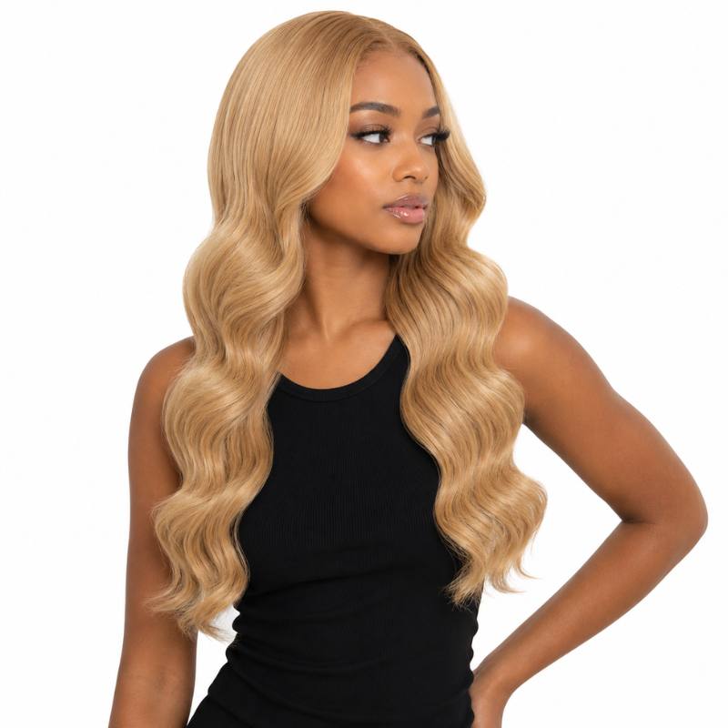 Honey Blonde Body Wave Human Hair Bundle Deal