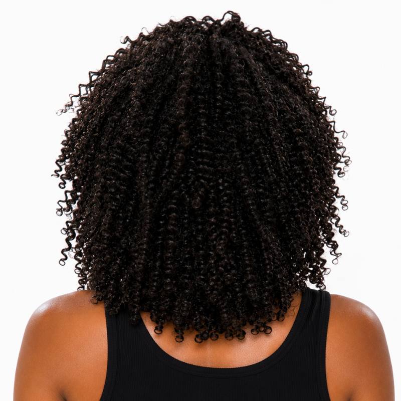 Jerry Curl Headband Wig