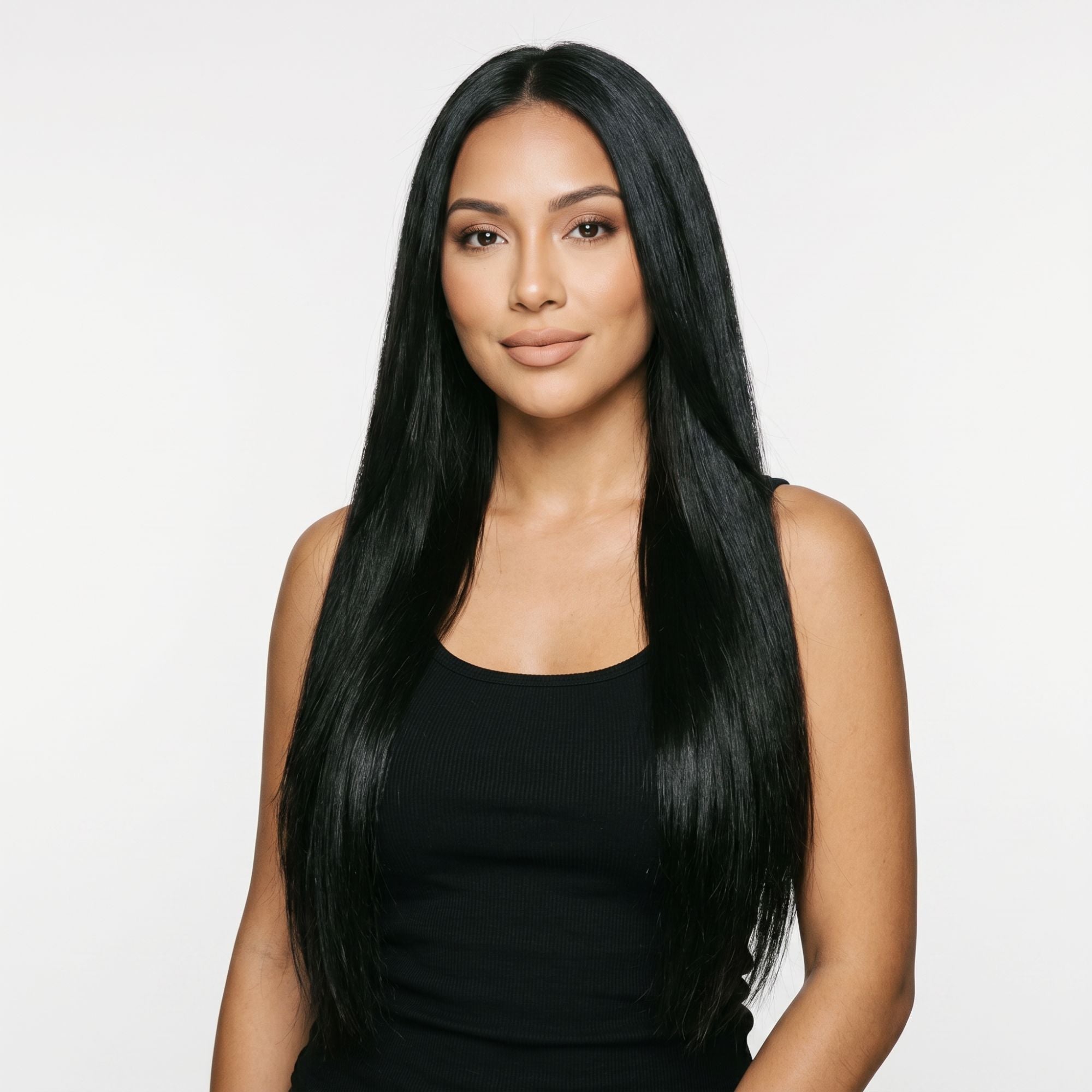 Jet Black Seamless Clip-ins