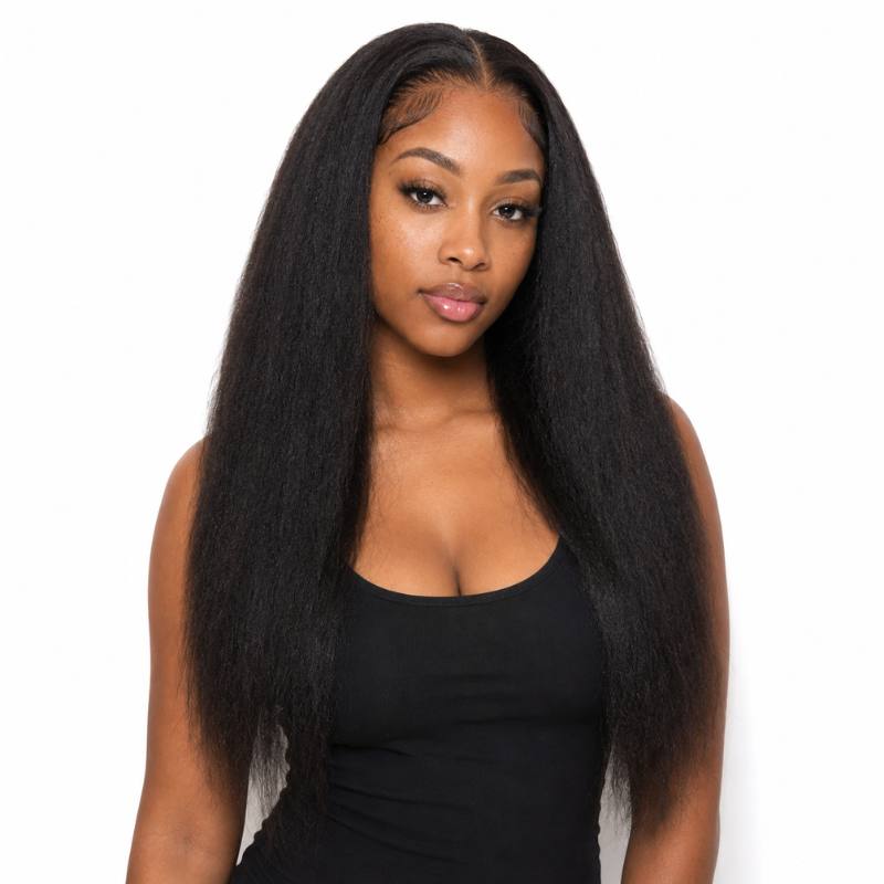 Kinky Straight Human Hair Bundles