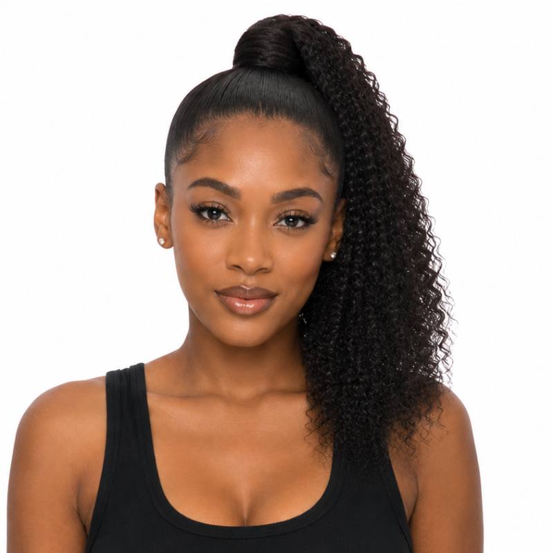 Kinky Curly Ponytail