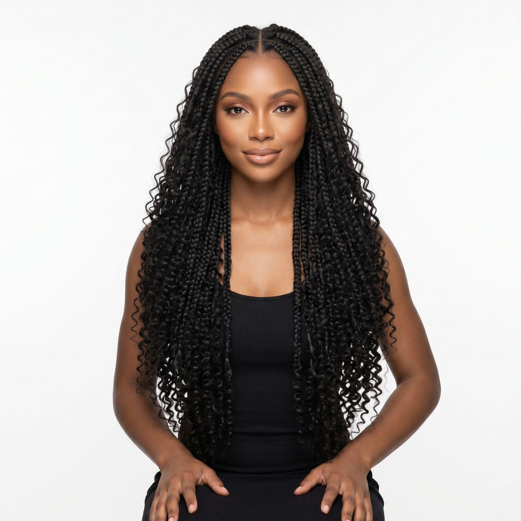 Kinky Curly Bulk Human Hair Extensions