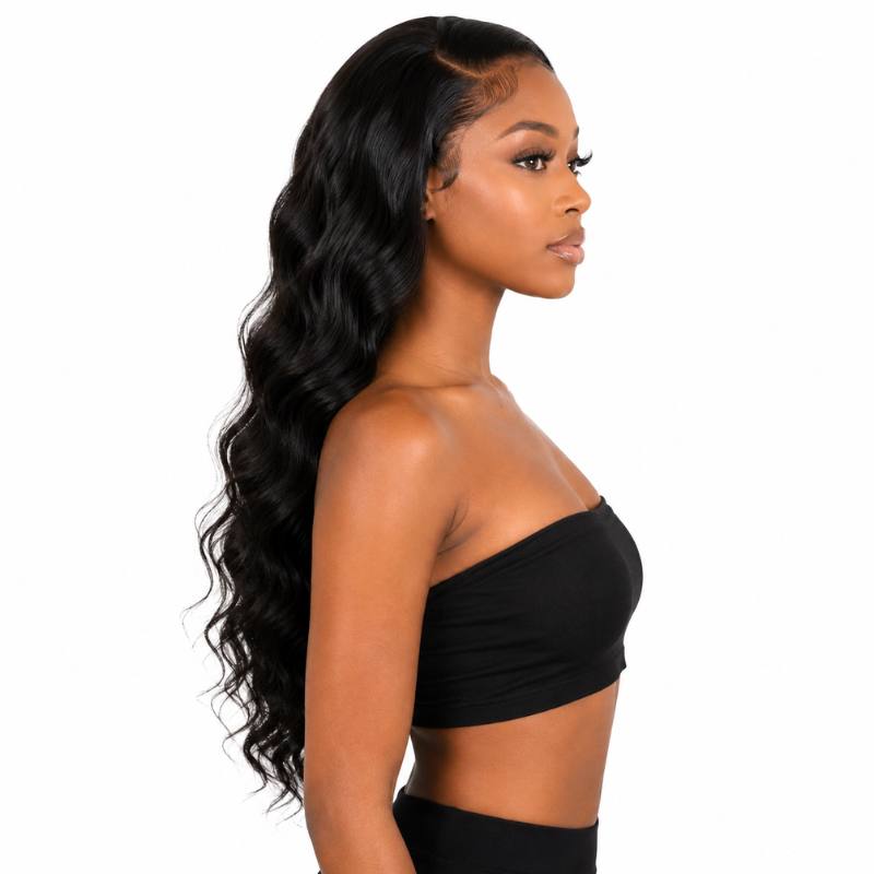 Loose Wave 13x4 Transparent Lace Front Wig