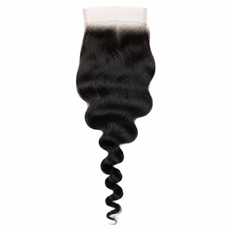 Loose Wave 4x4 Transparent Lace Closure