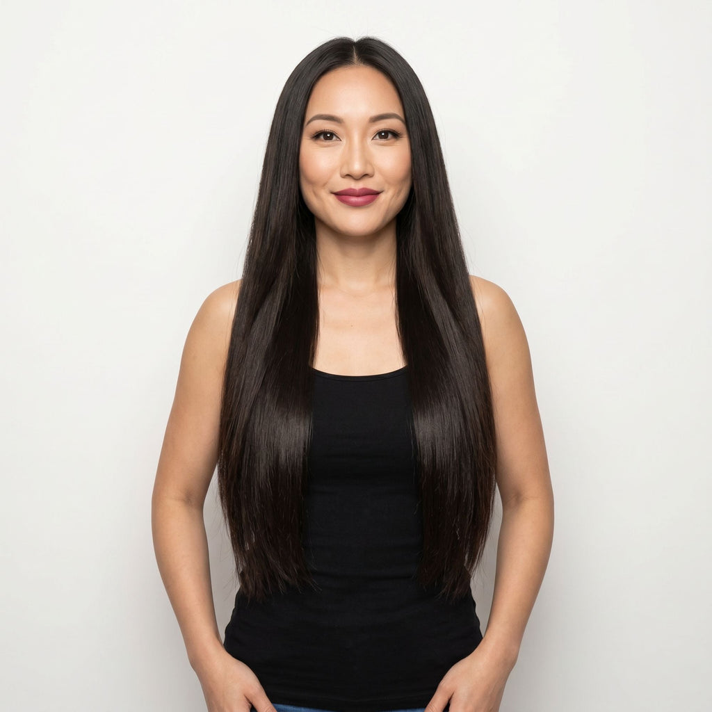 Off Black Seamless Clip-ins