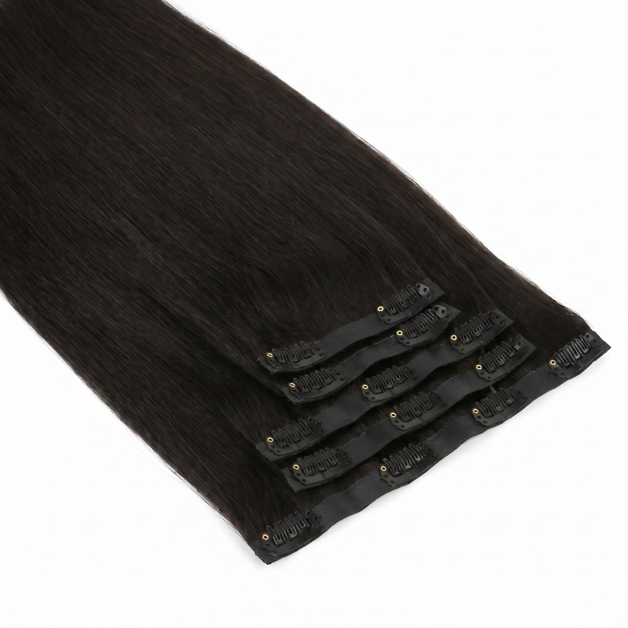 Off Black Seamless Clip-ins