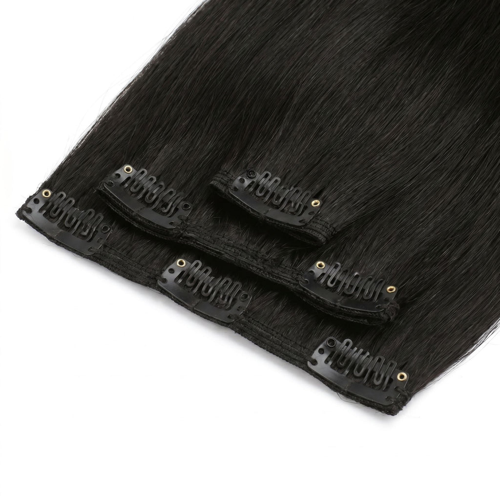 Off Black Seamless Clip-ins